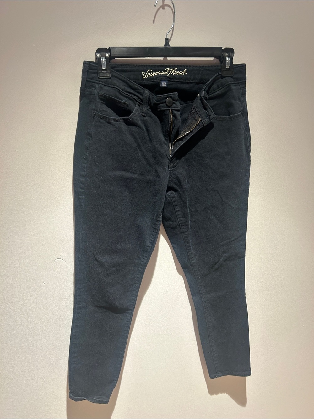 Universal Thread Black High-Rise Slim Jeans